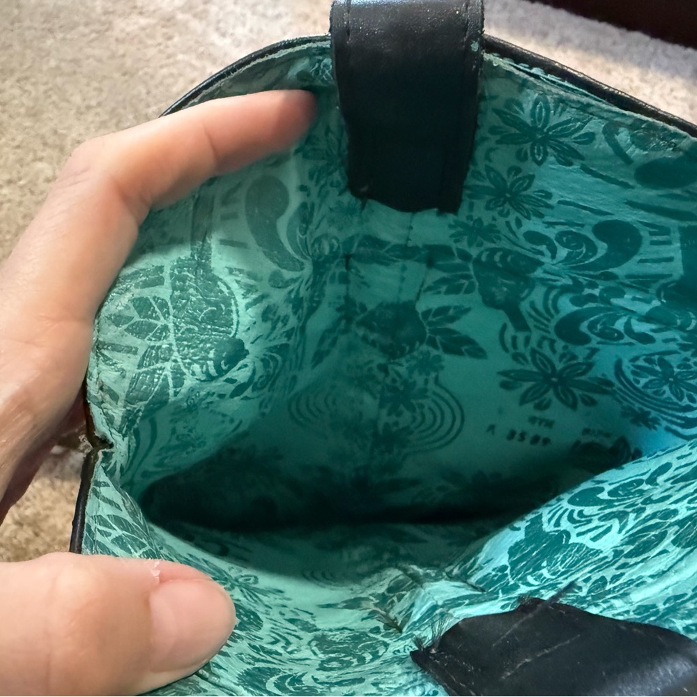 Embroidered Black Heeled Boots - image 6